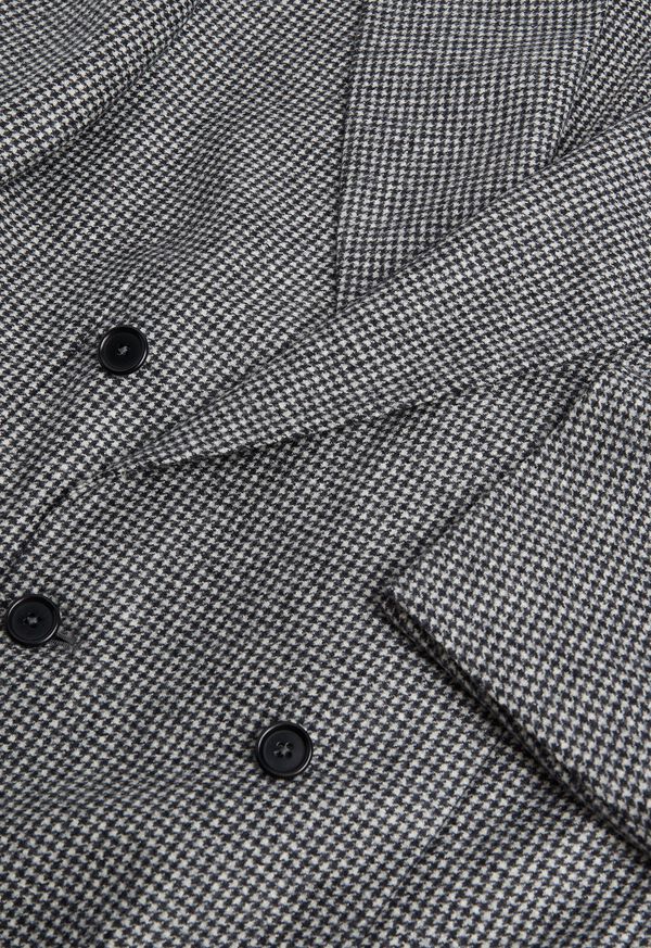 Paul Stuart Double Breasted Mini Houndstooth Suit, image 4