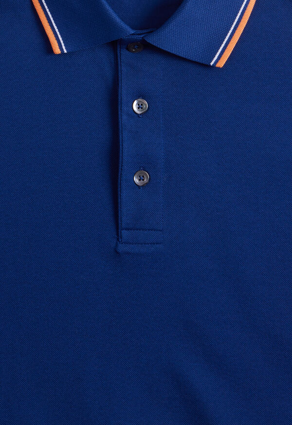 Paul Stuart Performance Polo with Contrast Tipping, image 2