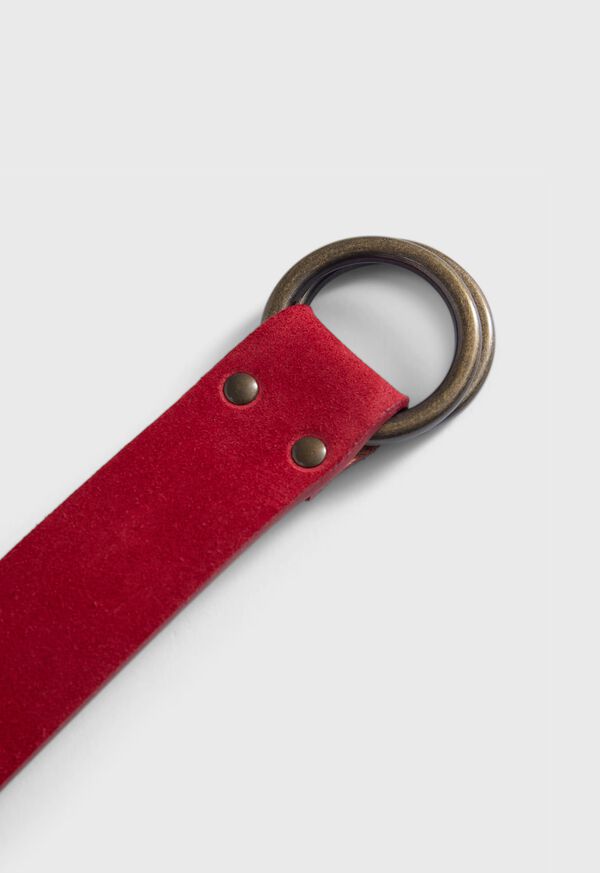 Paul Stuart Leather D-Ring Belt, image 2