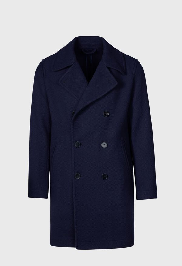 Paul Stuart Wool & Cashmere Double Breasted Coat, image 1