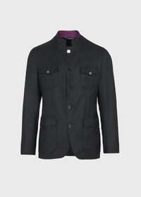 Paul Stuart Doeskin Nehru Jacket, thumbnail 1