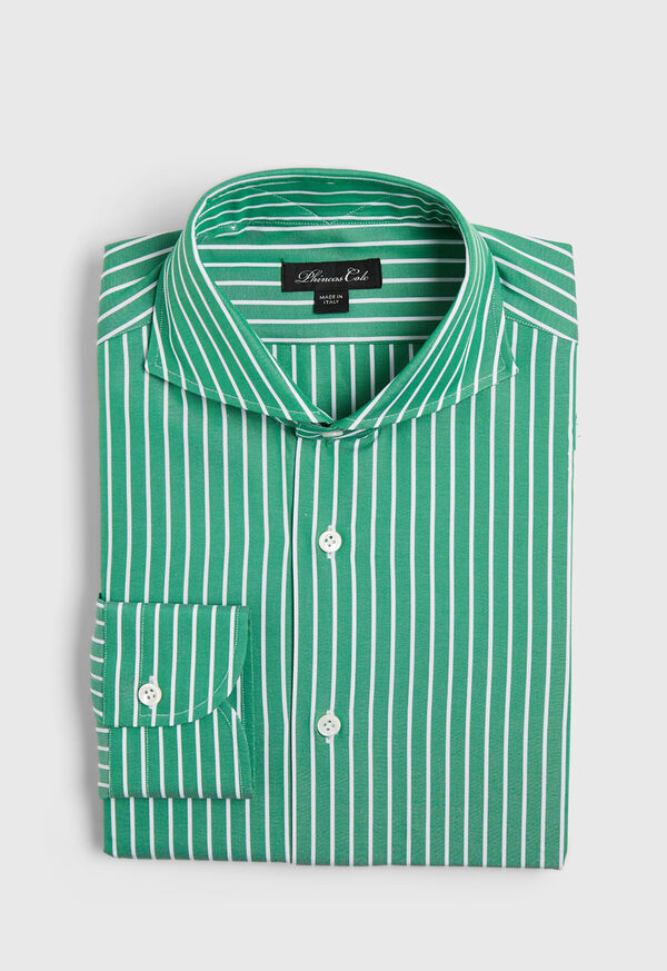 Paul Stuart Oxford Wide Stripe Dress Shirt, image 1