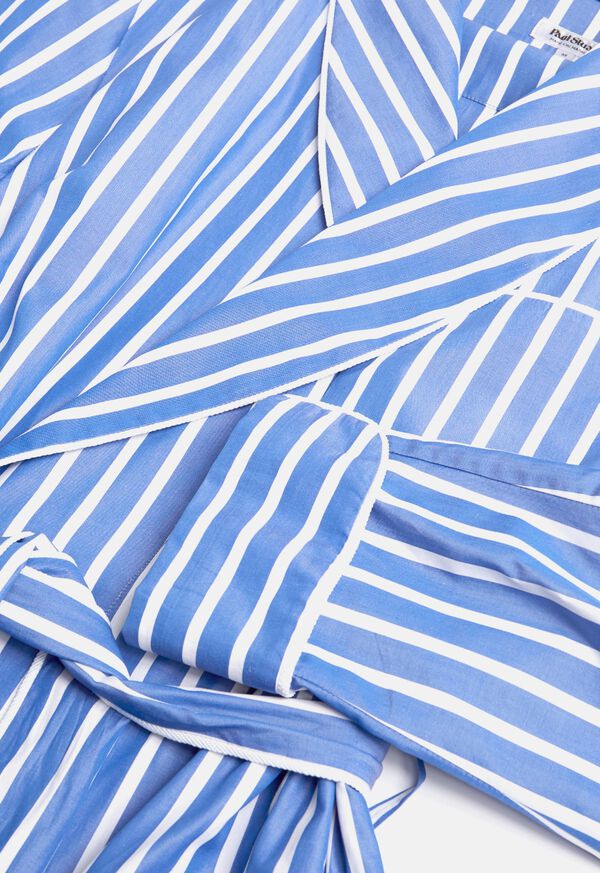 Paul Stuart Awning Stripe Cotton Robe, image 2