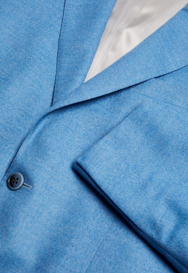 Paul Stuart Herringbone Cashmere and Silk Sport Jacket, image 2