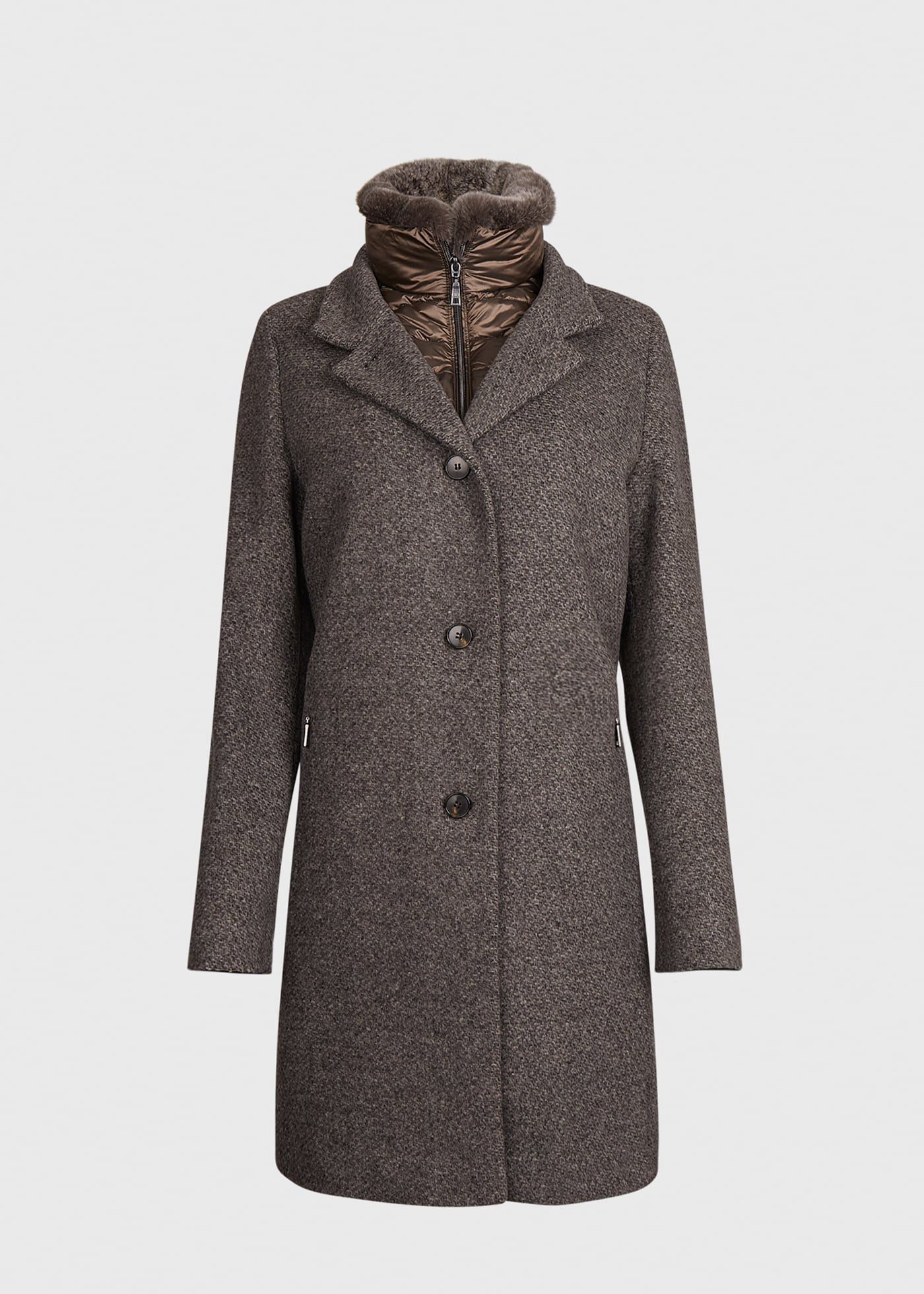 Tweed coat sale outlet