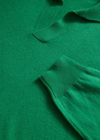 Paul Stuart Wool Johnny Collar Pullover