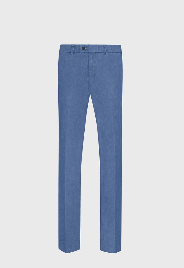 Paul Stuart Chambray Cotton Stretch Pant, image 1