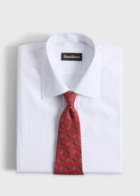 Paul Stuart Printed Silk Square Medallion Tie, thumbnail 2