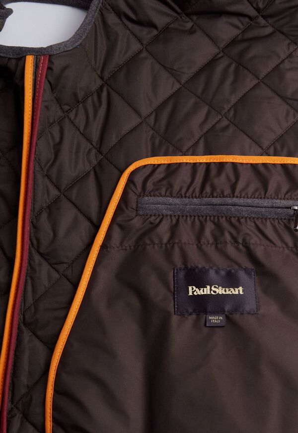 Paul Stuart Wool Flannel Quilted Vest, image 3