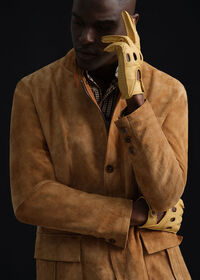 Paul Stuart Raw Edge Distressed Suede Jacket, thumbnail 10