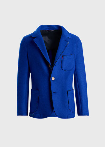 Paul Stuart Wool Raw Edge Jacket