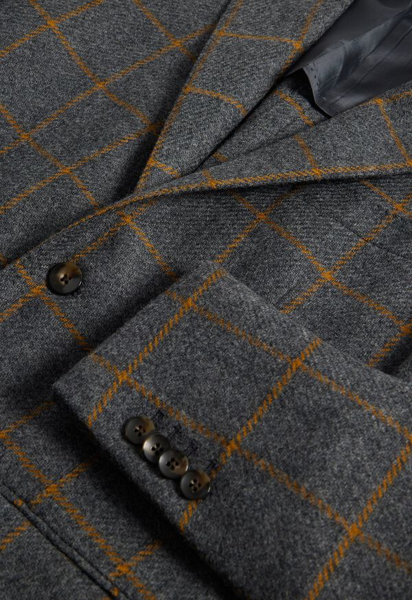 Paul Stuart Wool Windowpane Jacket, image 2
