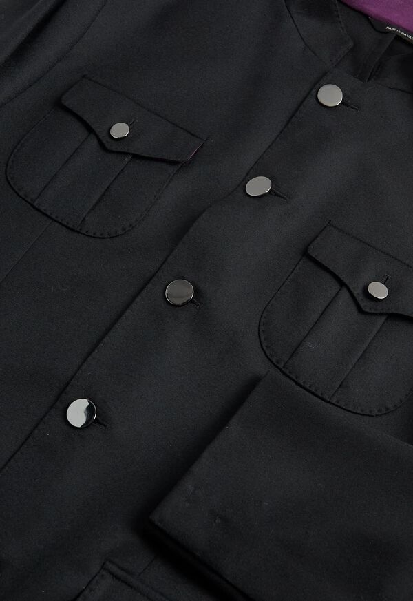 Paul Stuart Doeskin Nehru Jacket, image 2