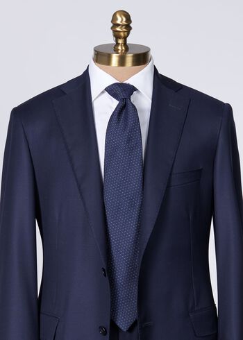 Paul Stuart Woven Silk Micro Pattern Tie