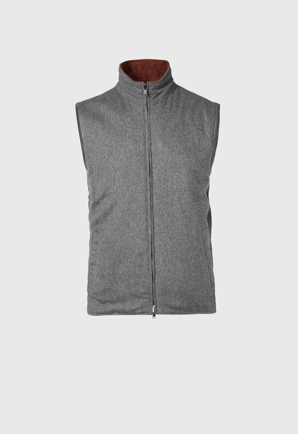 Paul Stuart Lambskin Reversible Vest, image 2