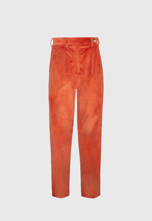 Paul Stuart Pleated Corduroy Trouser, image 1