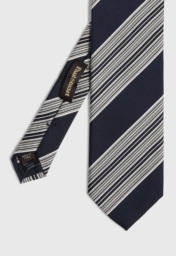 Paul Stuart Wide Multi Stripe Tie, image 1
