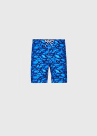 Paul Stuart Rolex Fish Print Swim Trunk, thumbnail 1