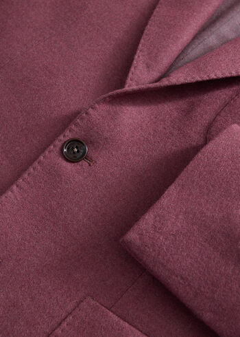 Paul Stuart Wool & Cashmere Patch Pocket  Jacket