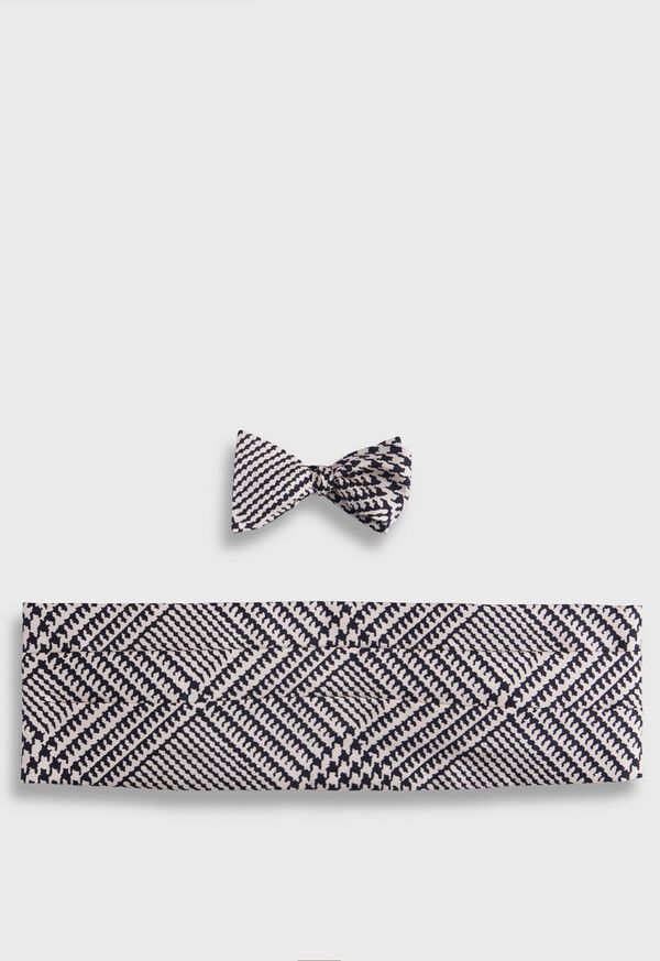 Paul Stuart Printed Silk Formal Set, image 1
