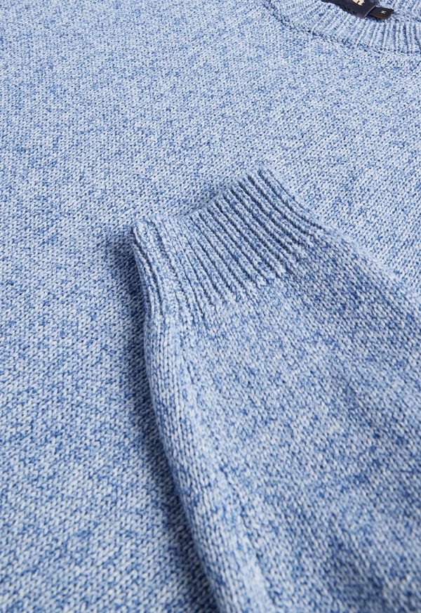 Paul Stuart Cotton Melange Crewneck Sweater, image 2