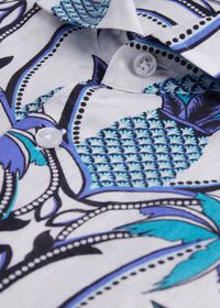 Paul Stuart Printed Linen Sport Shirt, thumbnail 3