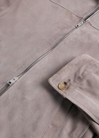 Paul Stuart Suede Zip Front Jacket, thumbnail 3