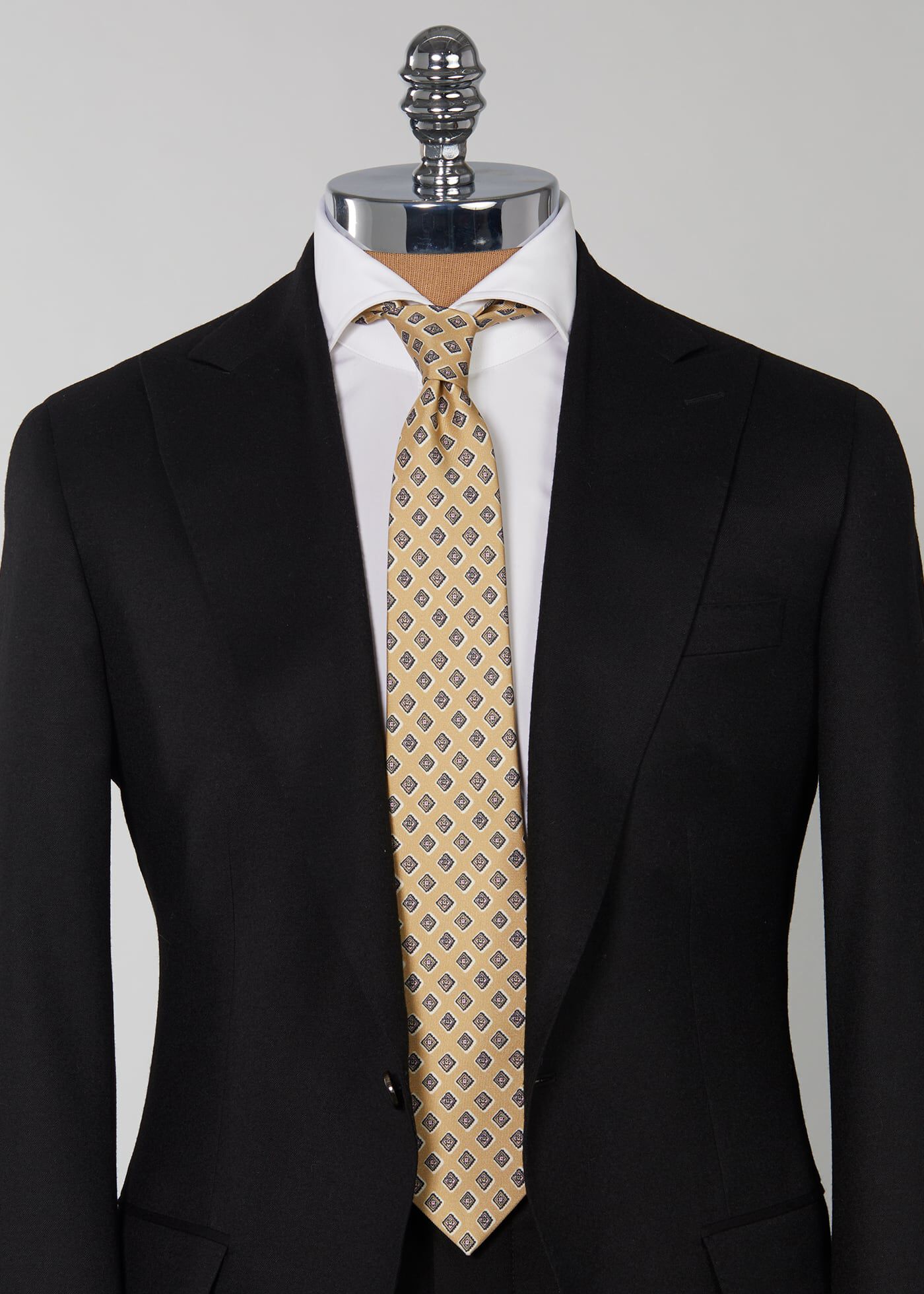 Printed Hand Block Silk Tie