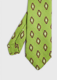 Paul Stuart Printed Deco Diamond Tie, thumbnail 1