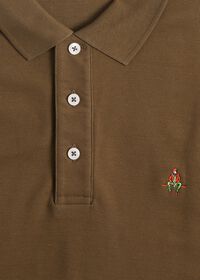 Paul Stuart Cotton Piqué Logo Polo, thumbnail 43