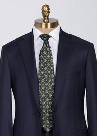 Paul Stuart Printed Linen Medallion Tie, thumbnail 2