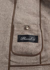 Paul Stuart Wool Blend Herringbone Soft Jacket, thumbnail 3