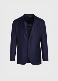 Paul Stuart Navy Hopsack Soft Jacket, thumbnail 1
