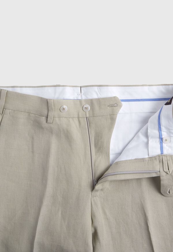 Paul Stuart Linen Solid Dress Trouser, image 3