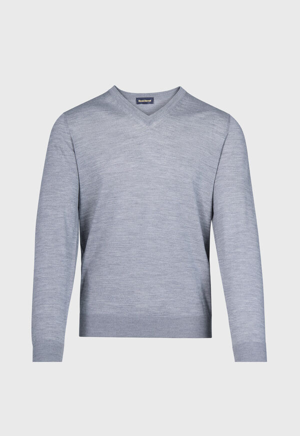 Paul Stuart Merino Wool V-neck Sweater, image 1