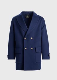 Paul Stuart Cashmere Militaly Style Coat, thumbnail 1