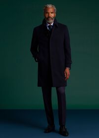 Paul Stuart Super 180s Wool Raincoat, thumbnail 6